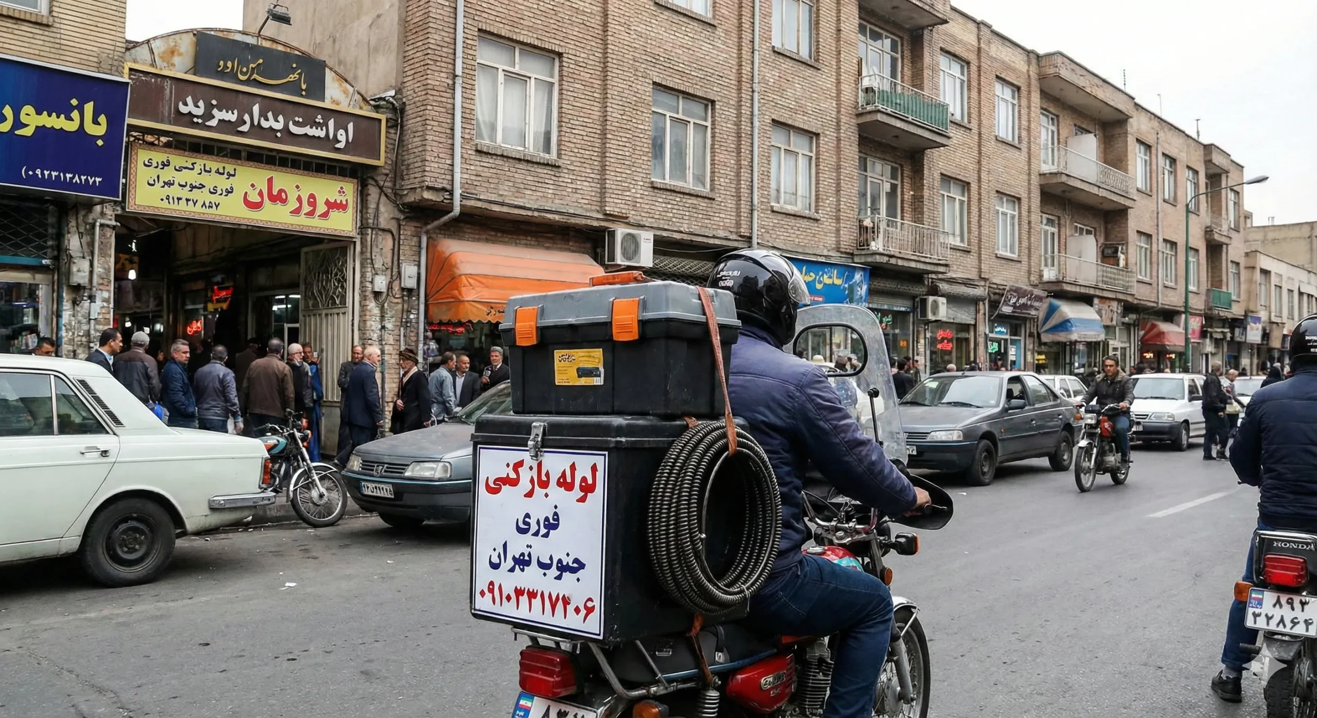 لوله بازکنی فوری و شبانه روزی در جنوب تهران