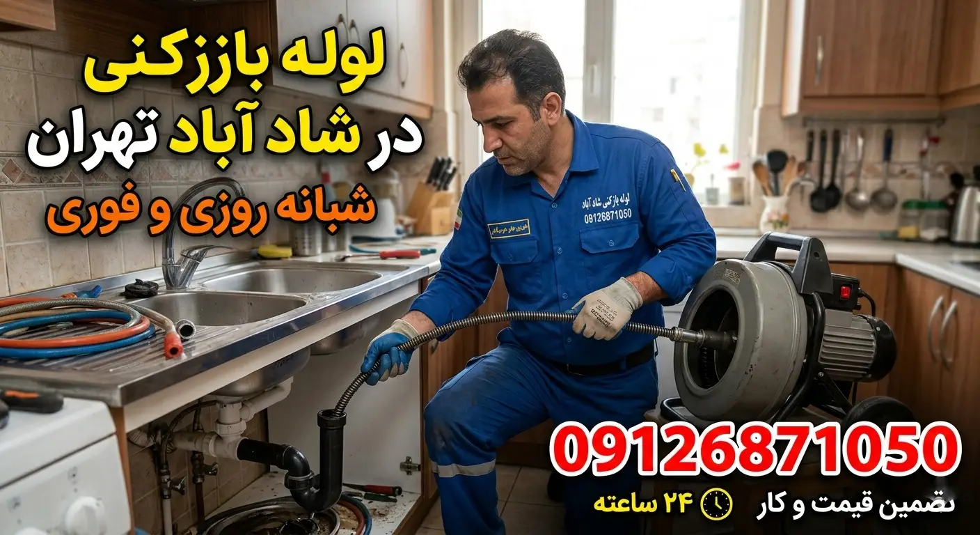 لوله بازکنی در شادآباد تهران